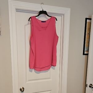 Pink Sleeveless Top